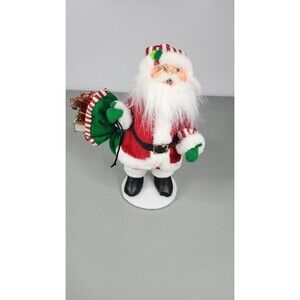 Annalee Shimmermint Santa with Sack of Gifts 9" Doll 400711 Christmas